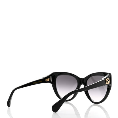 Gucci Acetate Cat Eye Sunglasses GG0877S Black 4 of 8