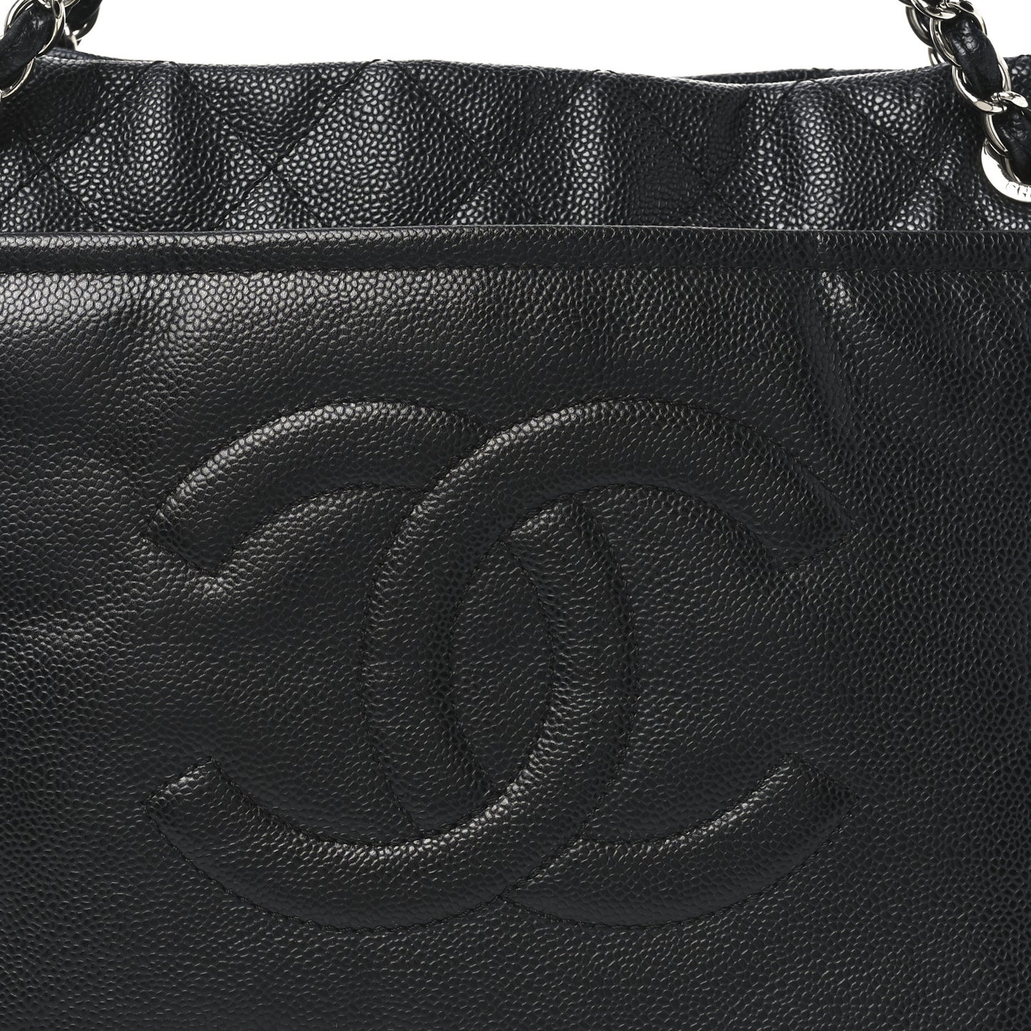 Caviar Timeless CC Soft Tote Black