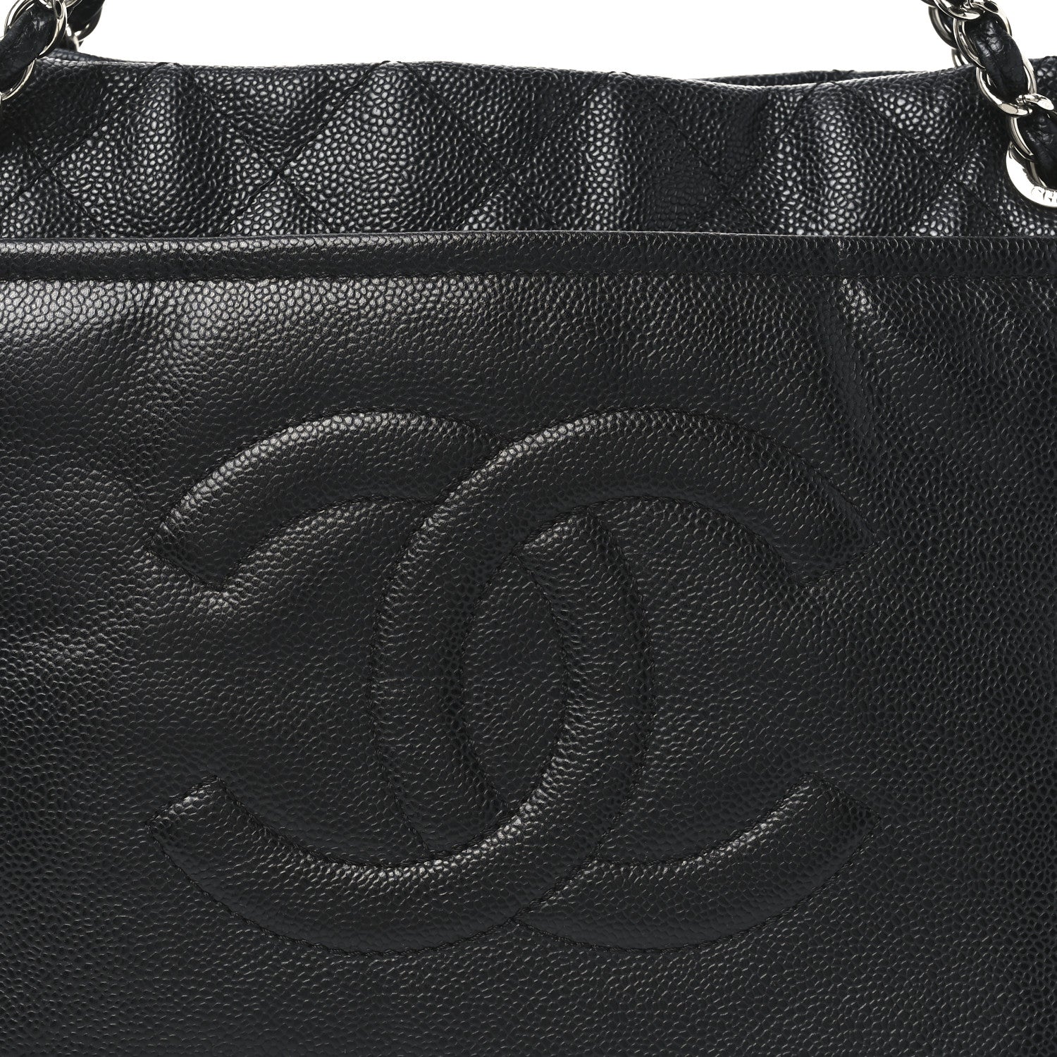 Chanel Caviar Timeless CC Soft Tote Black 8 of 10