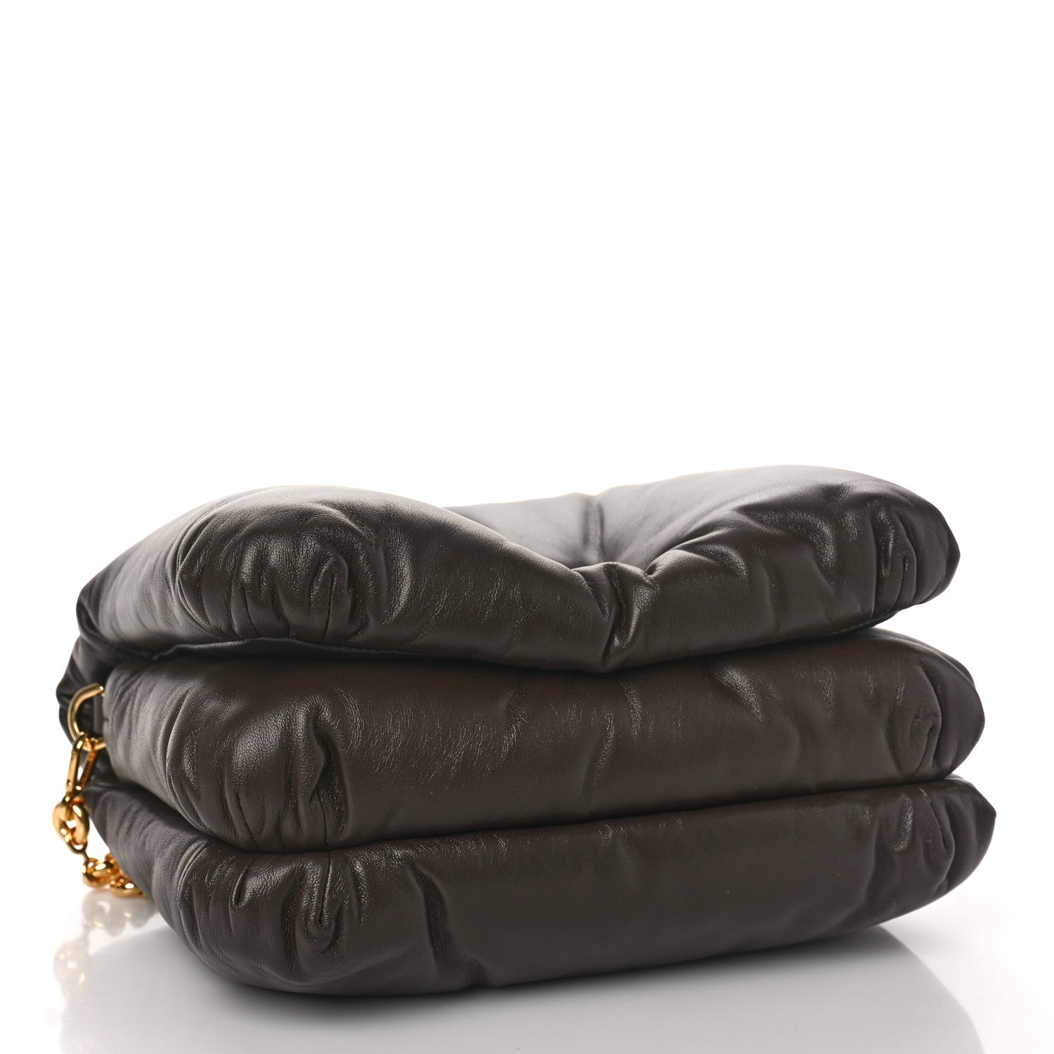Loewe Lambskin Goya Puffer Bag Dark Chocolate 4 of 9