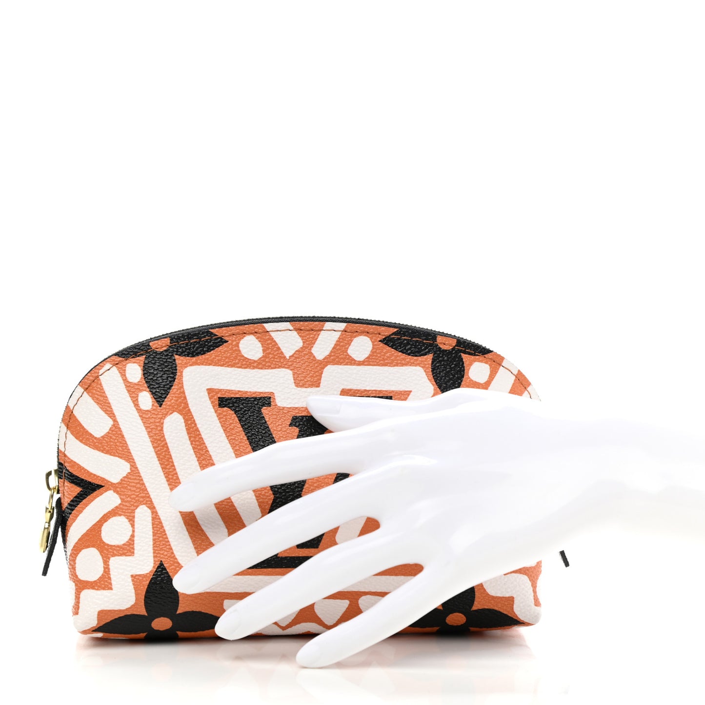 Monogram Giant Crafty Cosmetic Pouch Crème Caramel