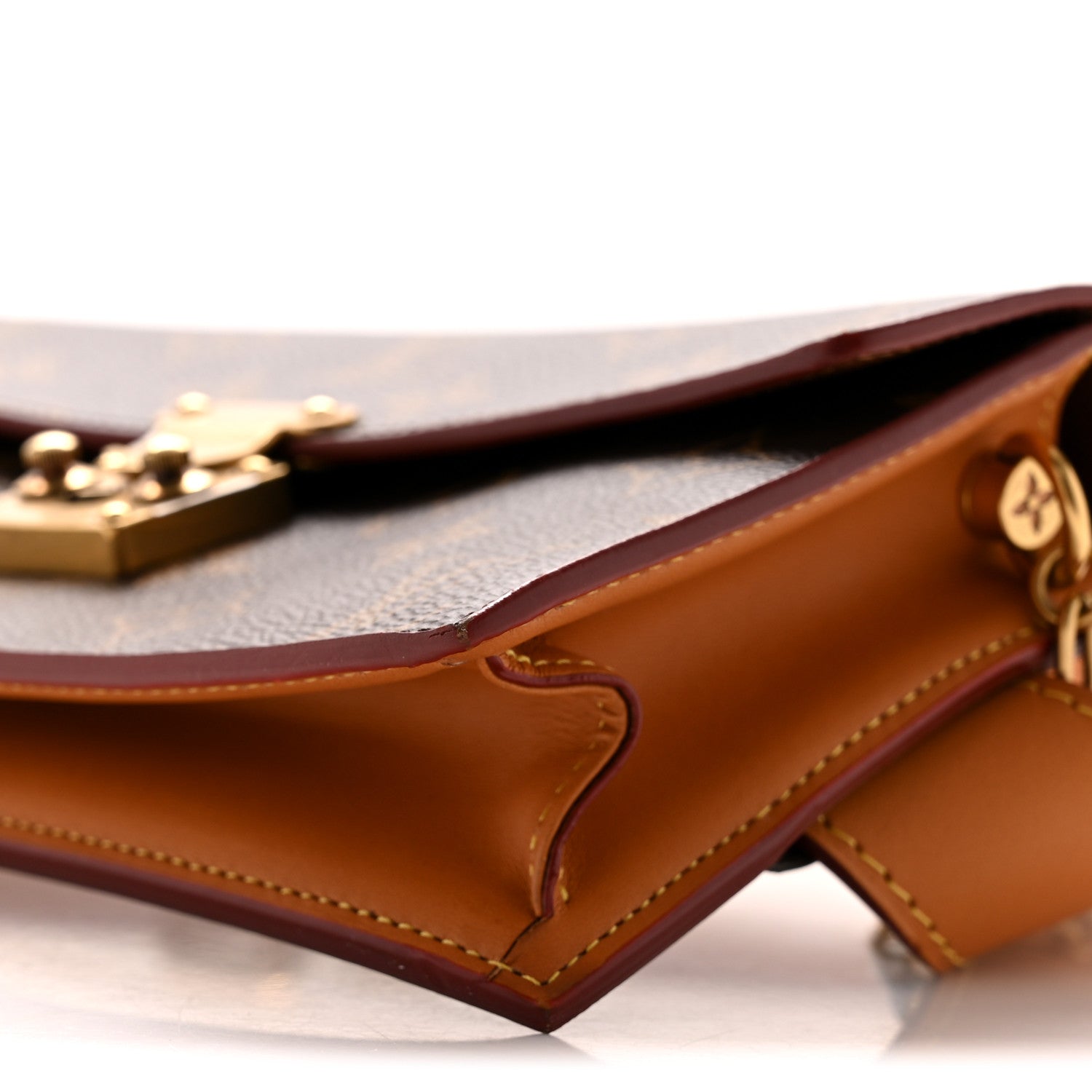 Louis Vuitton Monogram S Lock Belt Pouch MM 10 of 12
