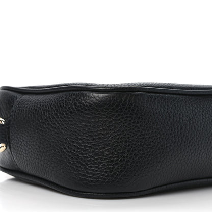 Gucci Pebbled Calfskin Small Soho Disco Bag Black 8 of 9