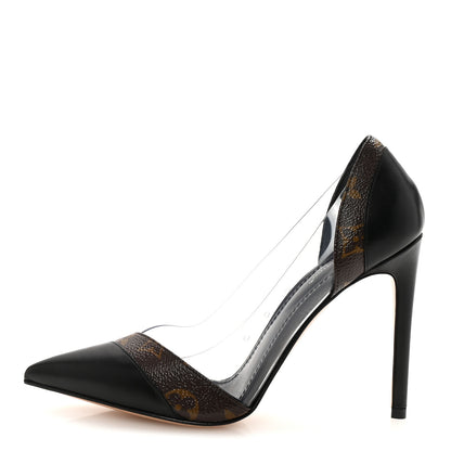 Louis Vuitton Monogram PVC Call Back Pumps 36.5 Black 1 of 8