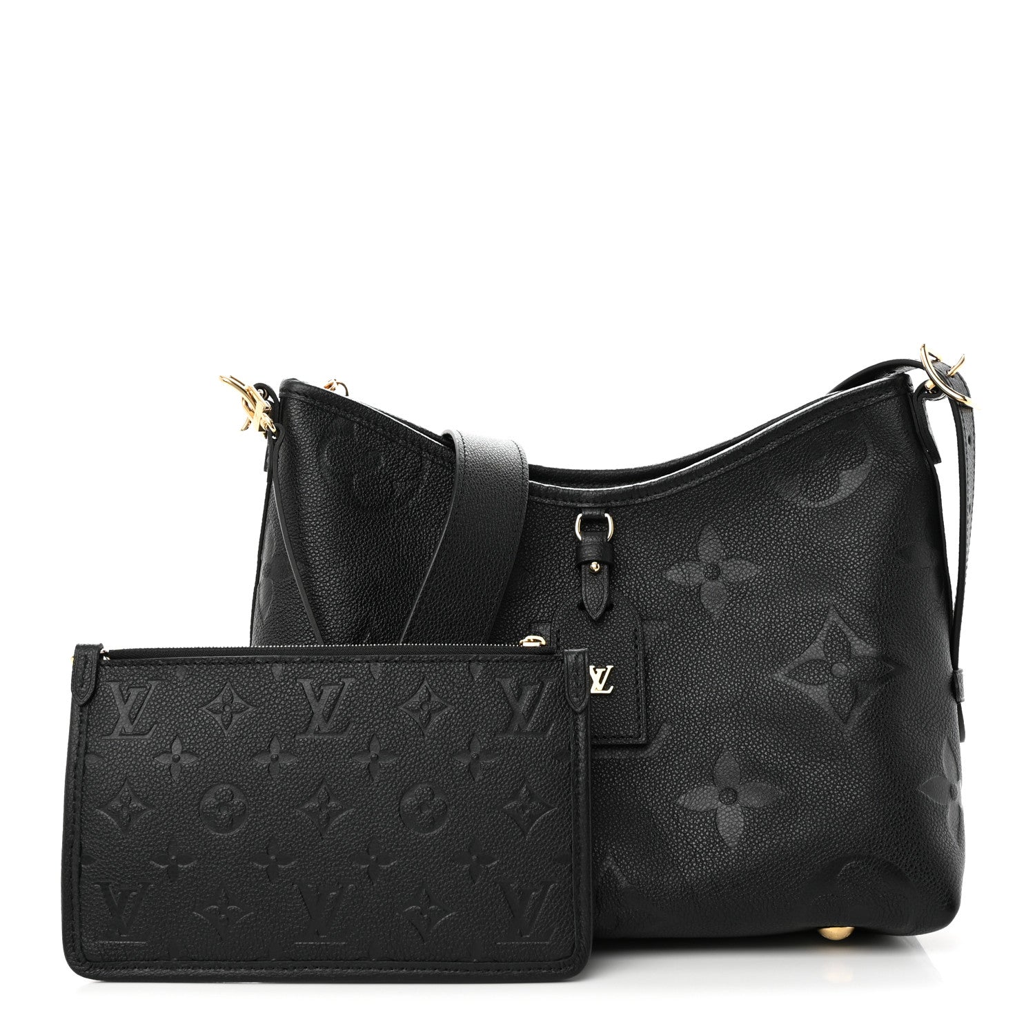 Louis Vuitton Empreinte Carryall PM Black 1 of 11
