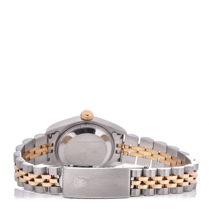 Rolex Stainless Steel 18K Yellow Gold Diamond 26mm Oyster Perpetual Datejust Watch Champagne Jubilee 179173 4 of 6