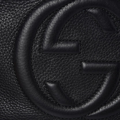 Gucci Pebbled Calfskin Small Soho Disco Bag Black 11 of 14
