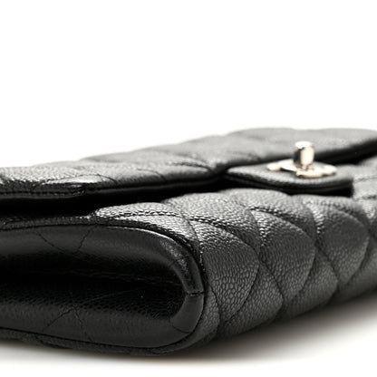 Chanel Caviar Quilted Clutch With Chain Flap Black 9 of 12