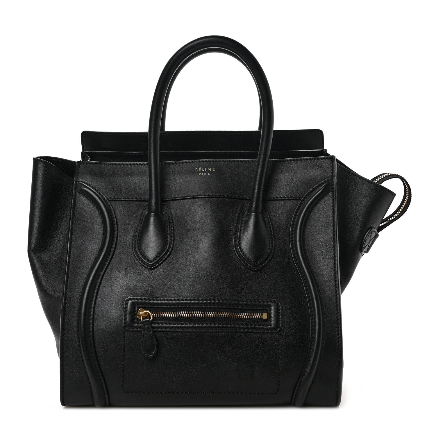 Celine Smooth Calfskin Mini Luggage Black 1 of 9