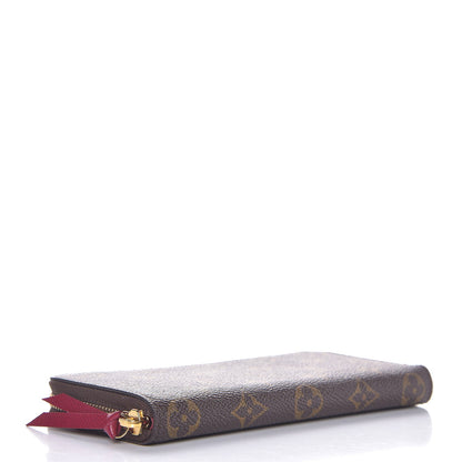 Louis Vuitton Monogram Clemence Wallet Fuchsia 4 of 8
