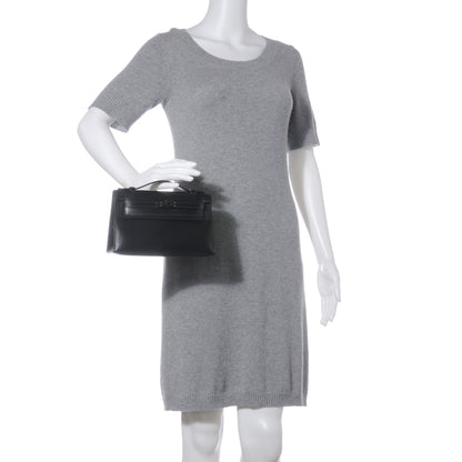 Hermes Box Calf So Black Kelly Pochette Noir 2 of 8