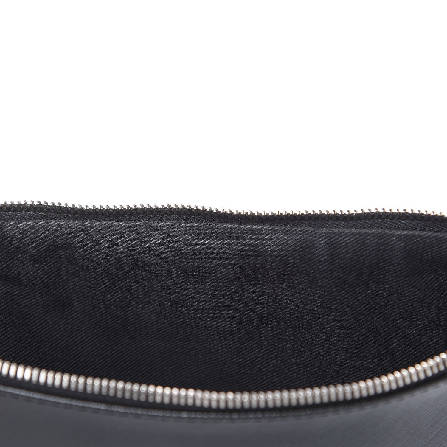 Givenchy Textured Coated Canvas Madonna Print Large Cosmetic Pouch Black 10 of 12