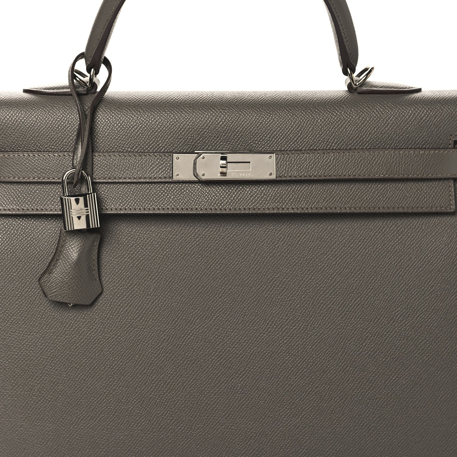 Hermes Epsom Kelly Sellier 35 Etain 8 of 16