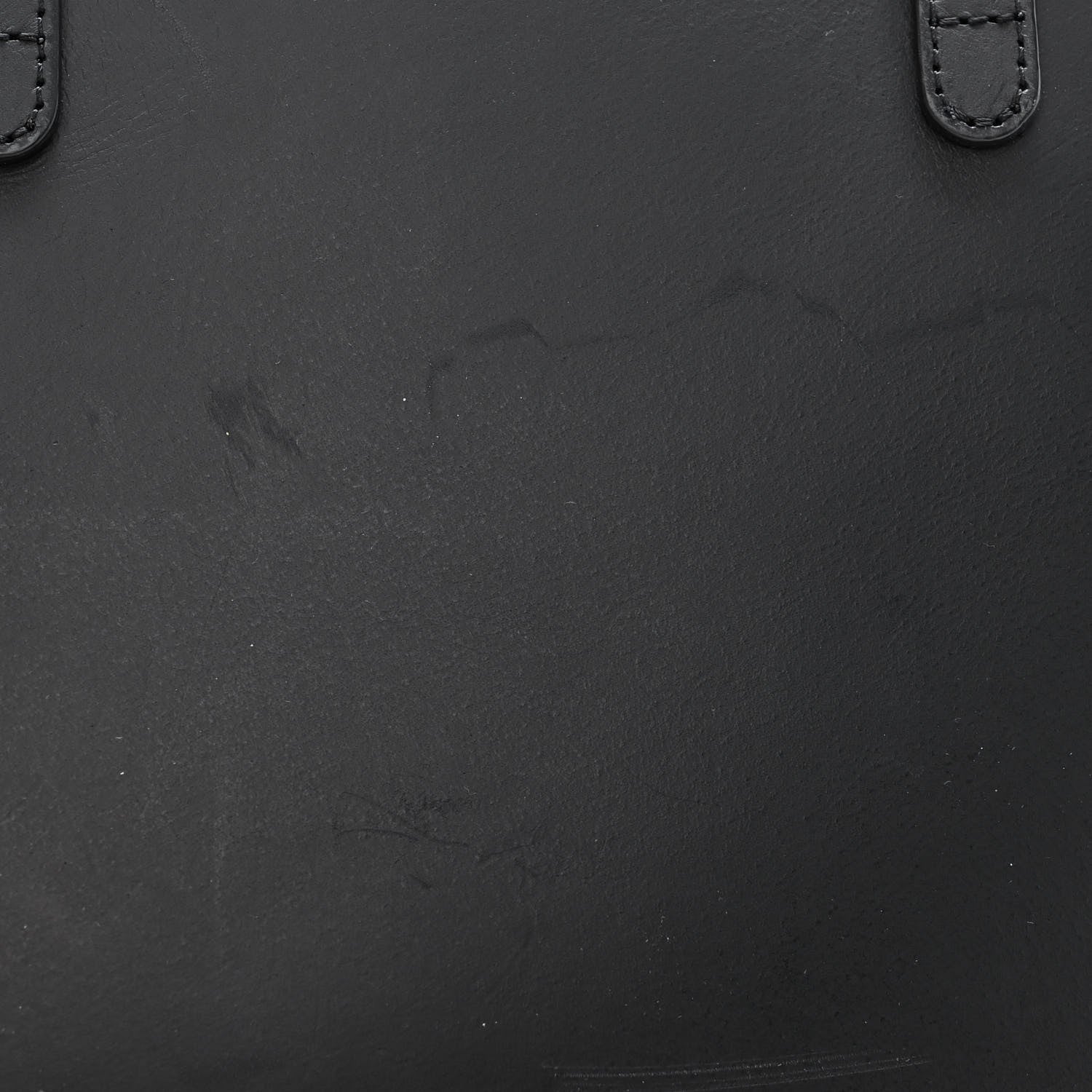 Mansur Gavriel Saffiano Large Shopping Tote Black Flamma 13 of 13