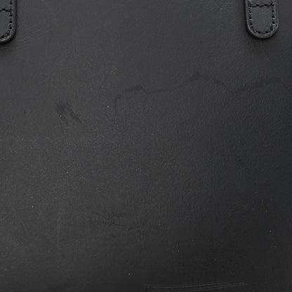 Mansur Gavriel Saffiano Large Shopping Tote Black Flamma 13 of 13