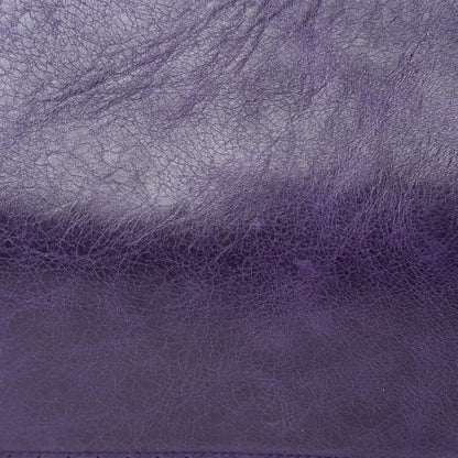 Balenciaga Agneau Giant Brogues Hardware Work Raisin 10 of 14