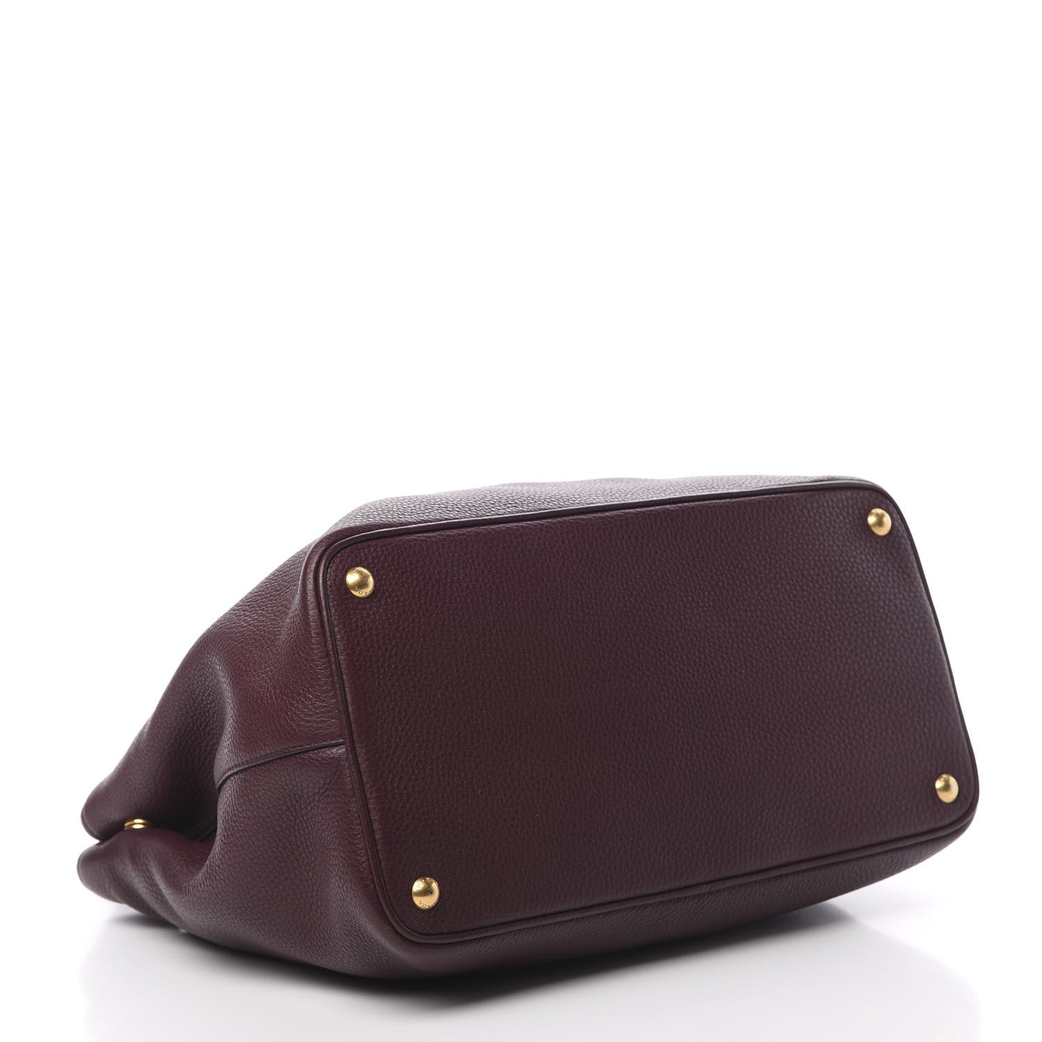 Prada Vitello Daino Tote Granato 5 of 15