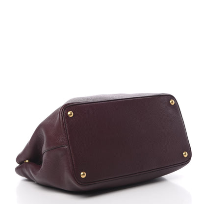 Prada Vitello Daino Tote Granato 5 of 15