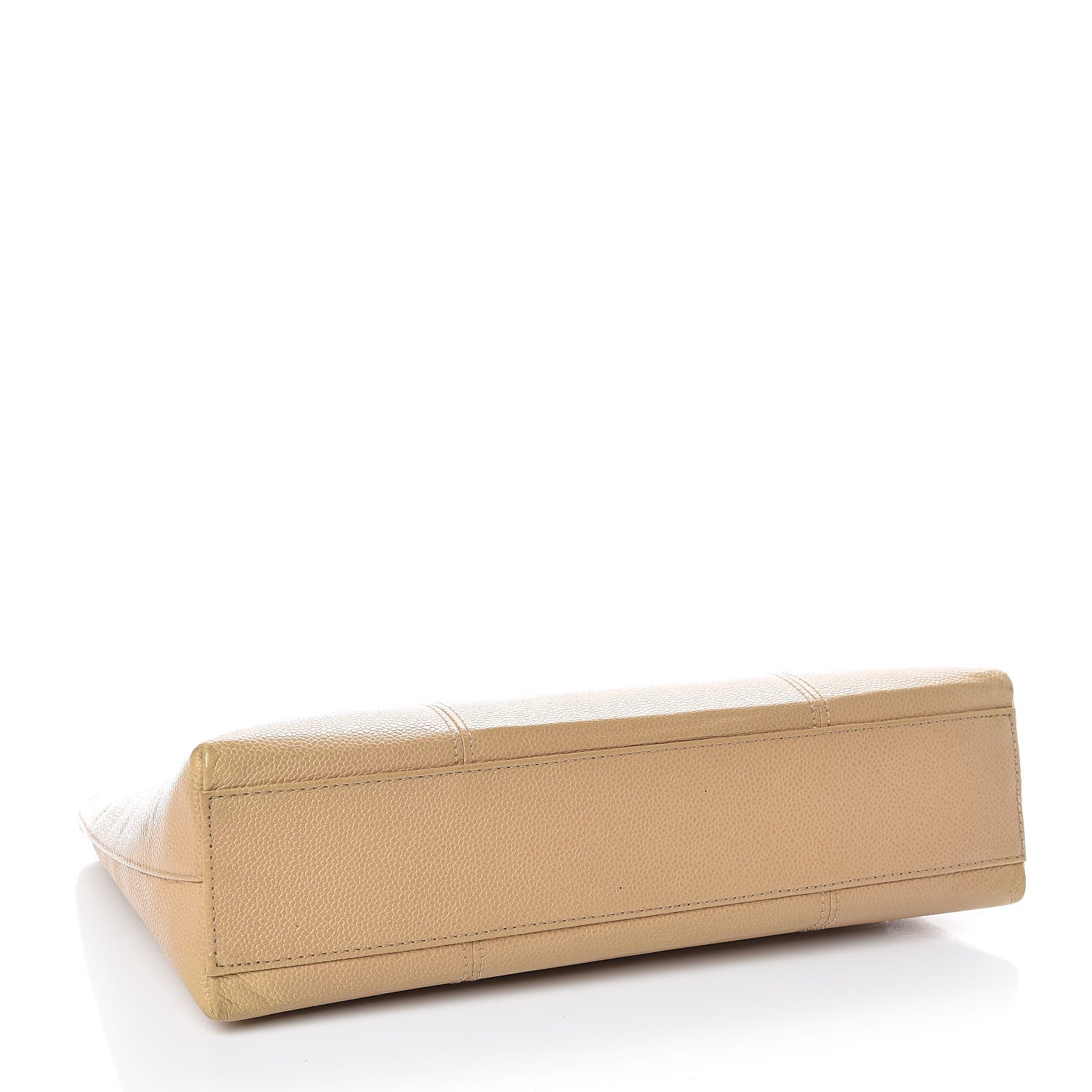 Chanel Caviar CC Shoulder Bag Beige 4 of 11
