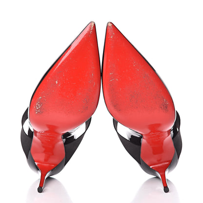 Christian Louboutin Patent Sharpstagram 100 Pumps 38 Black 7 of 10