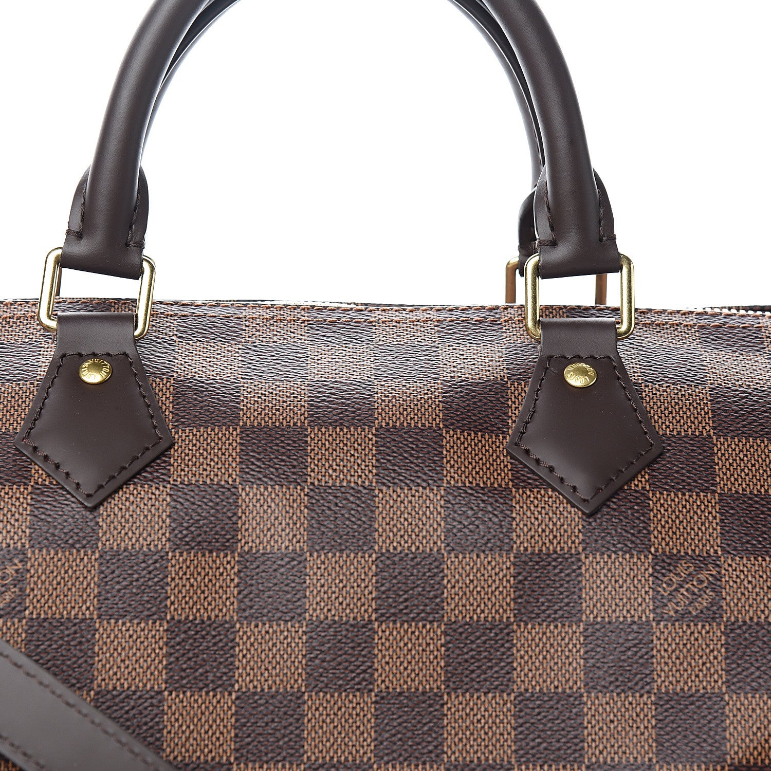 Louis Vuitton Damier Ebene Speedy Bandouliere 30 9 of 10