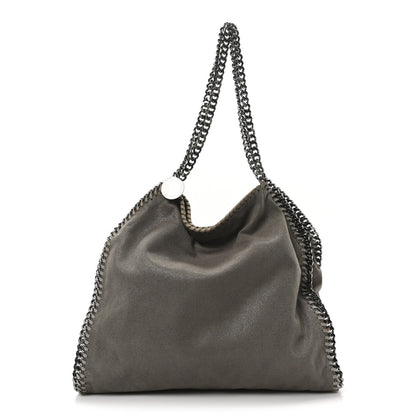 Stella McCartney Shaggy Deer Falabella Fold Over Tote Grey 1 of 9