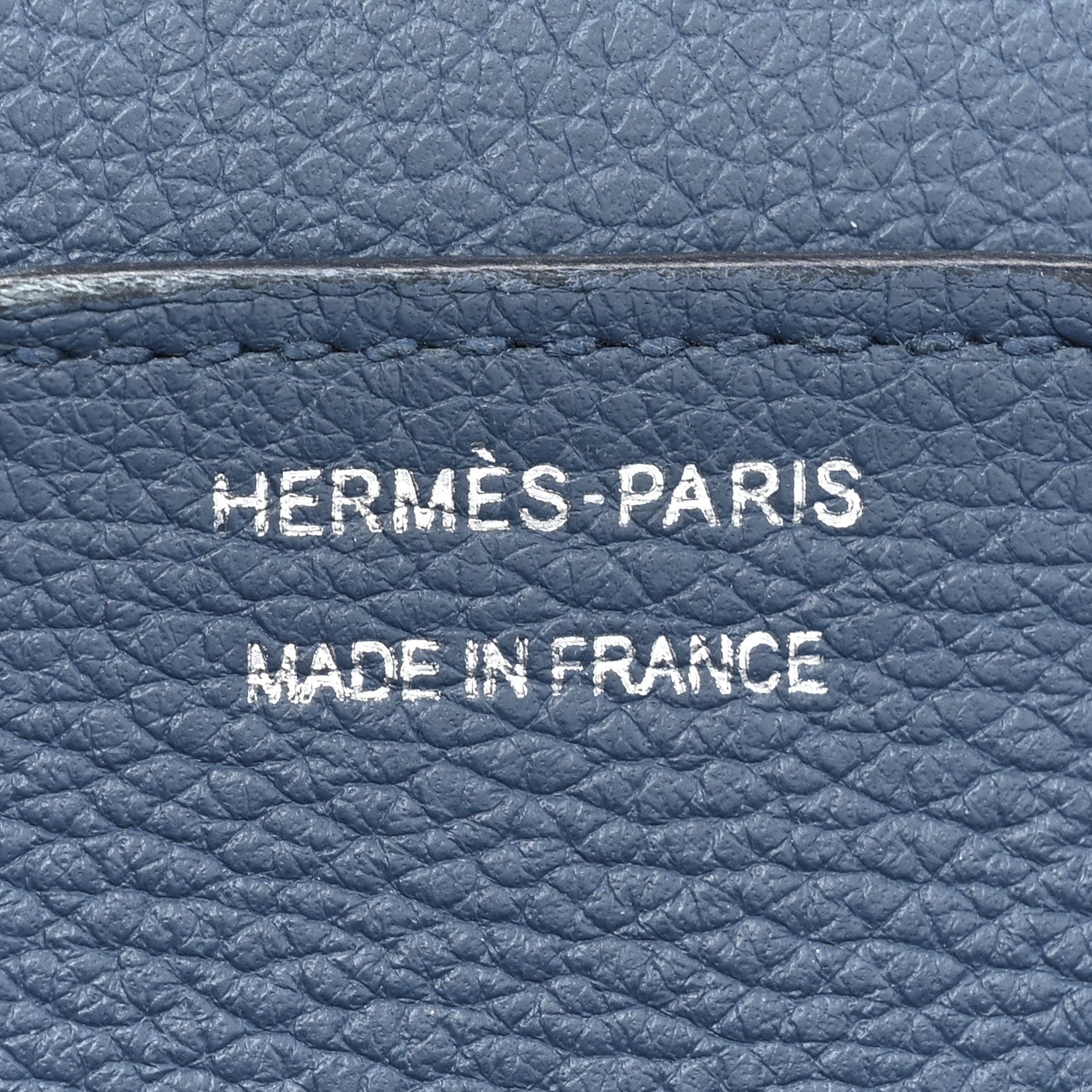 Hermes Evercolor Passant Long Wallet Bleu Brighton 8 of 17