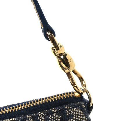 Christian Dior Monogram Mini Saddle Pochette Navy 13 of 13