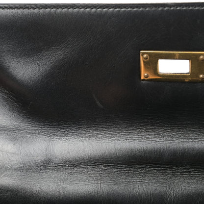 Hermes Box Kelly Retourne 32 Black 18 of 18
