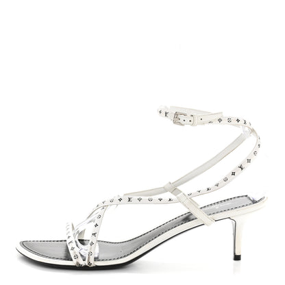 Louis Vuitton Satin Calfskin Citizen Sandal 41 White 2 of 18