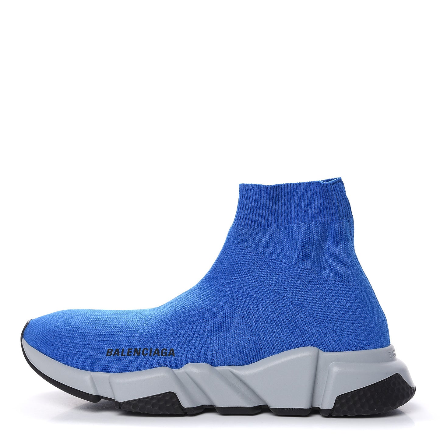 Neoprene Knit Mens Speed Sneakers 40 Bleu