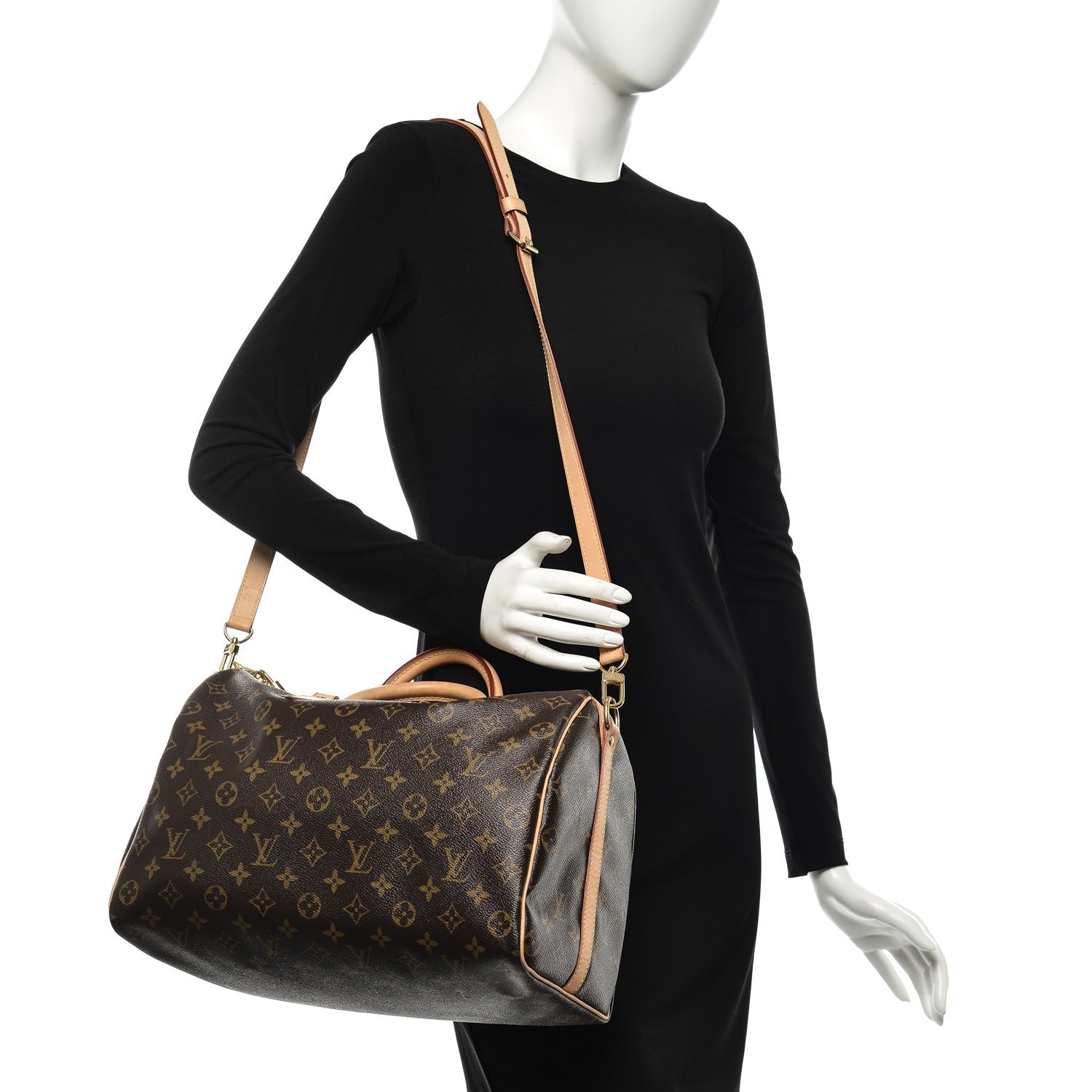 Louis Vuitton Monogram Speedy Bandouliere 35 2 of 7