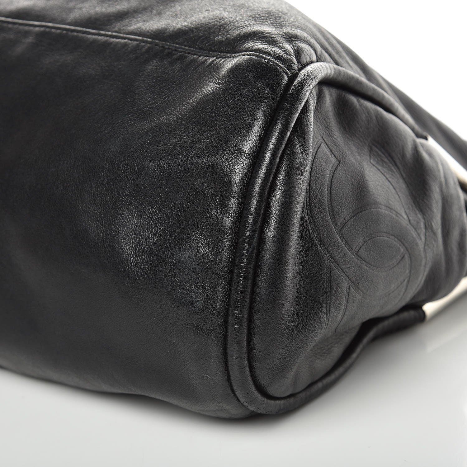 Chanel Lambskin Ultimate Soft Hobo Black 10 of 15