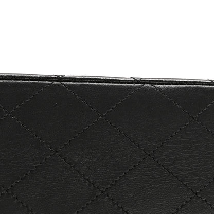 Chanel Lambskin Quilted Small Double Flap Black 14 of 15
