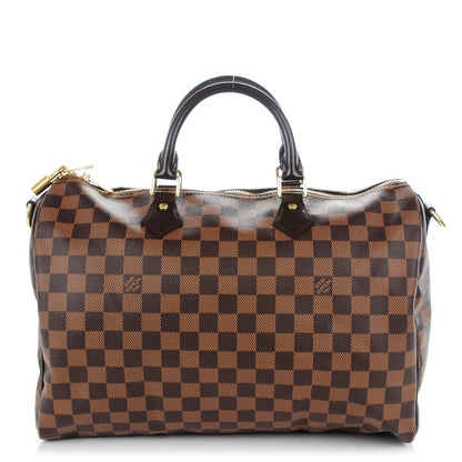 Louis Vuitton Damier Ebene Speedy Bandouliere 35 1 of 8