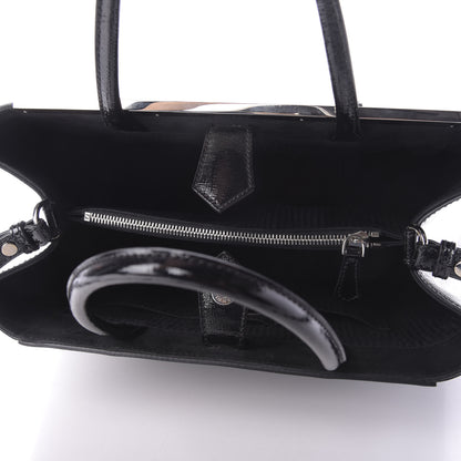 Fendi Patent Vitello Elite Regular 2Jours Tote Black 5 of 13