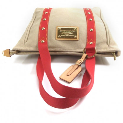 Louis Vuitton Toile Antigua Cabas MM Red 6 of 9