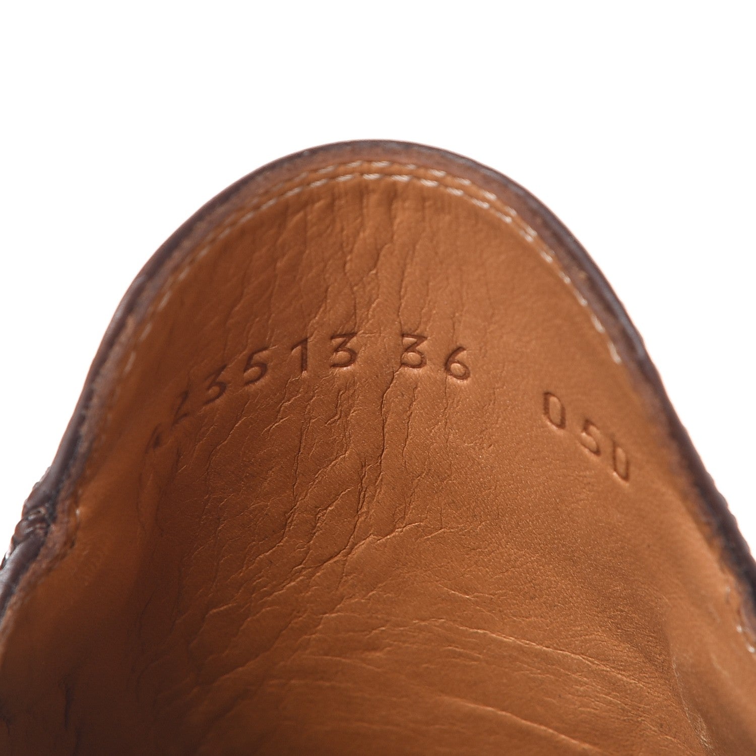 Gucci Calfskin Womens Princetown Slippers 36 Fondente Brown 8 of 9