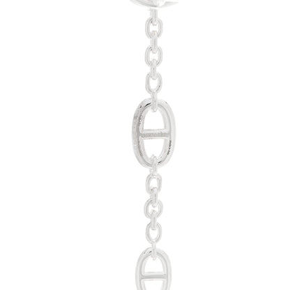 Hermes Sterling Silver Farandole Necklace 120 4 of 5