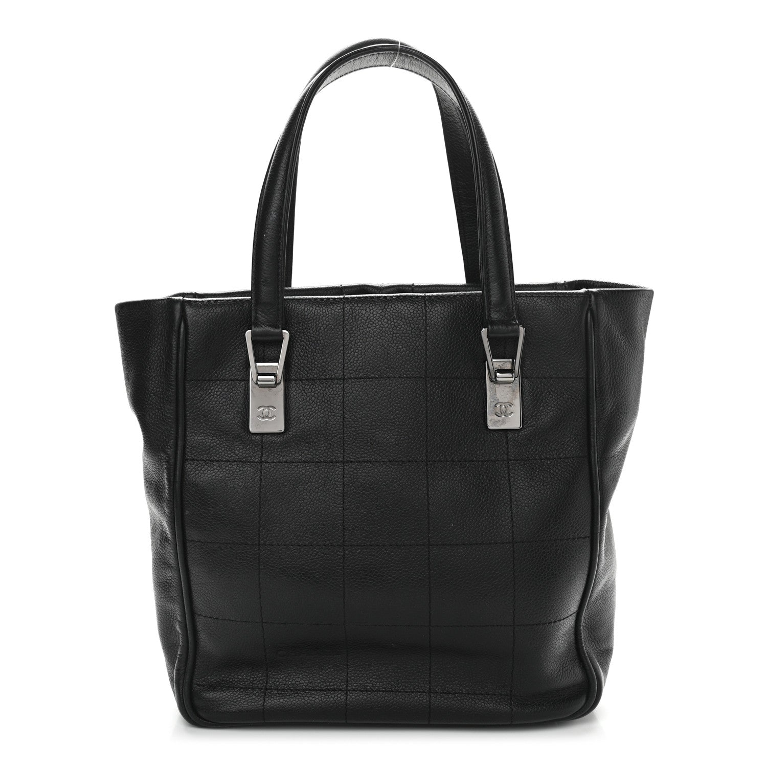 Chanel Caviar Square Stitched Tote Black 1 of 11
