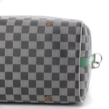 Louis Vuitton Damier Speedy Bandouliere 30 Black White 9 of 9