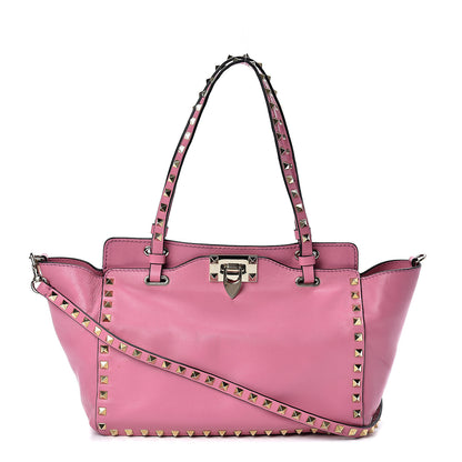 Valentino Garavani Vitello Small Rockstud Tote Ninphea 1 of 16