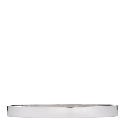 Hermes 18K White Gold Diamond PM Kelly Pave Bracelet ST 2 of 4