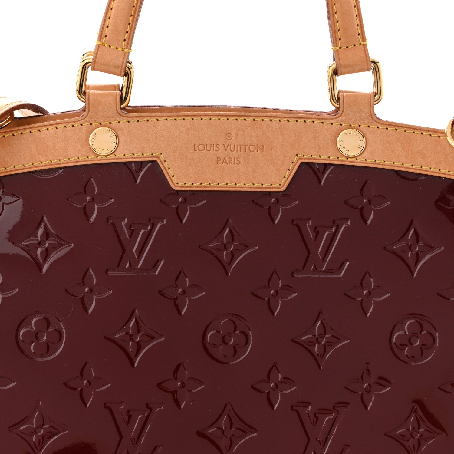 Louis Vuitton Vernis Brea MM Rouge Fauviste 7 of 9