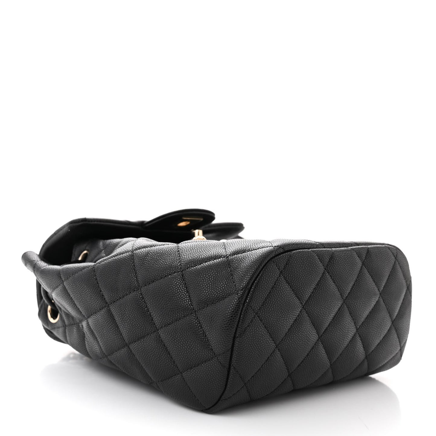Caviar Quilted Mini Urban Spirit Backpack Black