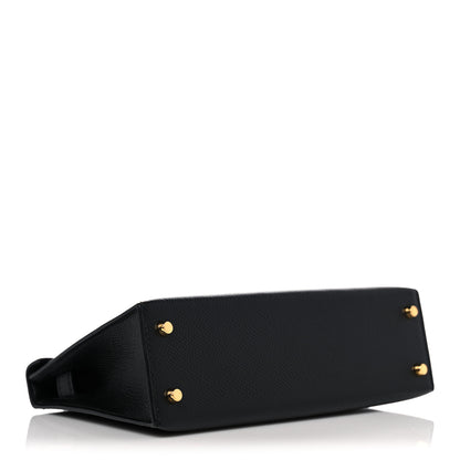 Hermes Epsom Mini Kelly Sellier 20 Black 5 of 32