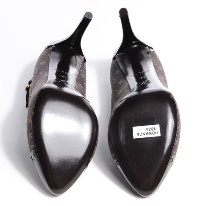 Louis Vuitton Monogram Idylle Romance Strap Pump Fusain 36 5 of 5