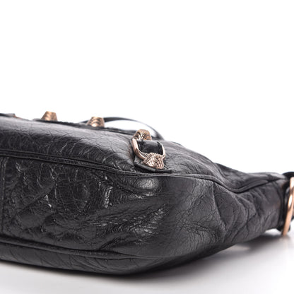 Balenciaga Agneau Giant 12 Rose Gold Hardware Hip Black 7 of 9