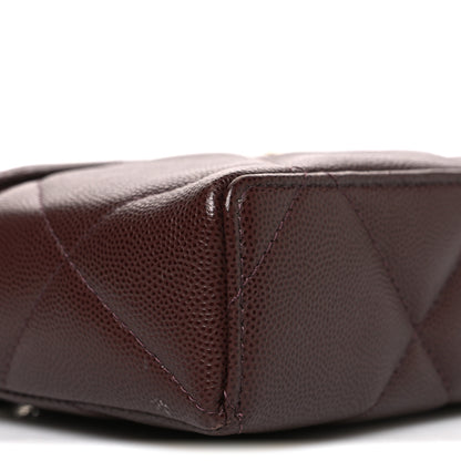 Chanel Caviar Quilted Top Handle Slim Vanity With Chain Dark Brown 9 of 11