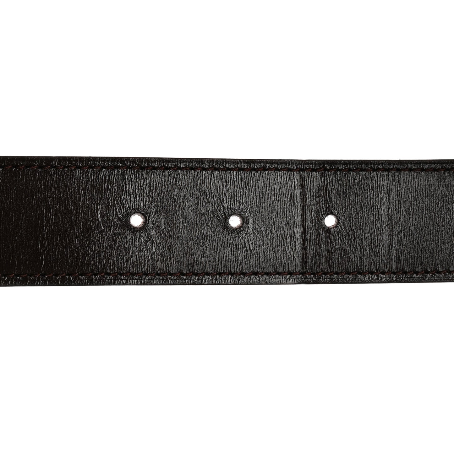 Box Togo 32mm Belt Strap 90 Chocolate Rouge H